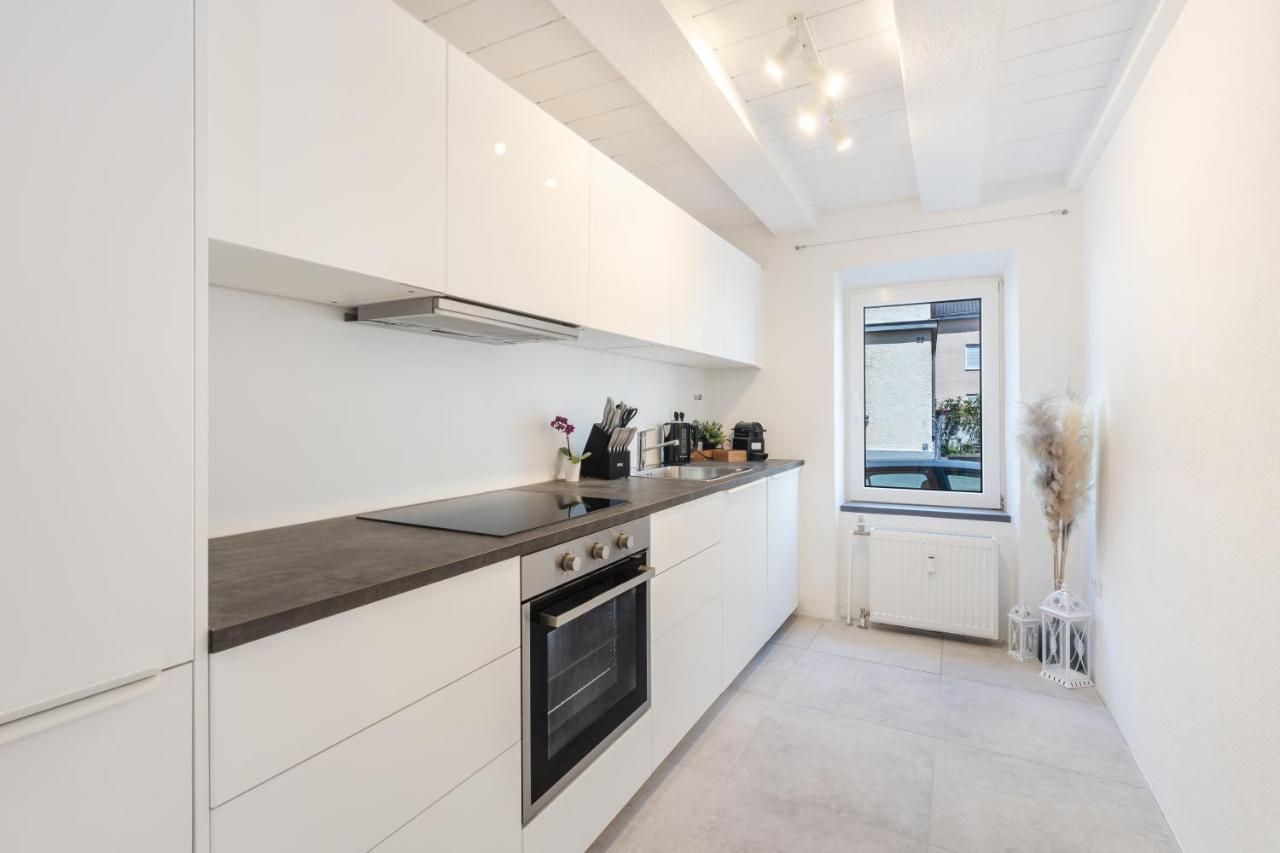 Terrace Apartment With 5 Rooms, Whirlpool And Bbq 奥格斯堡 外观 照片